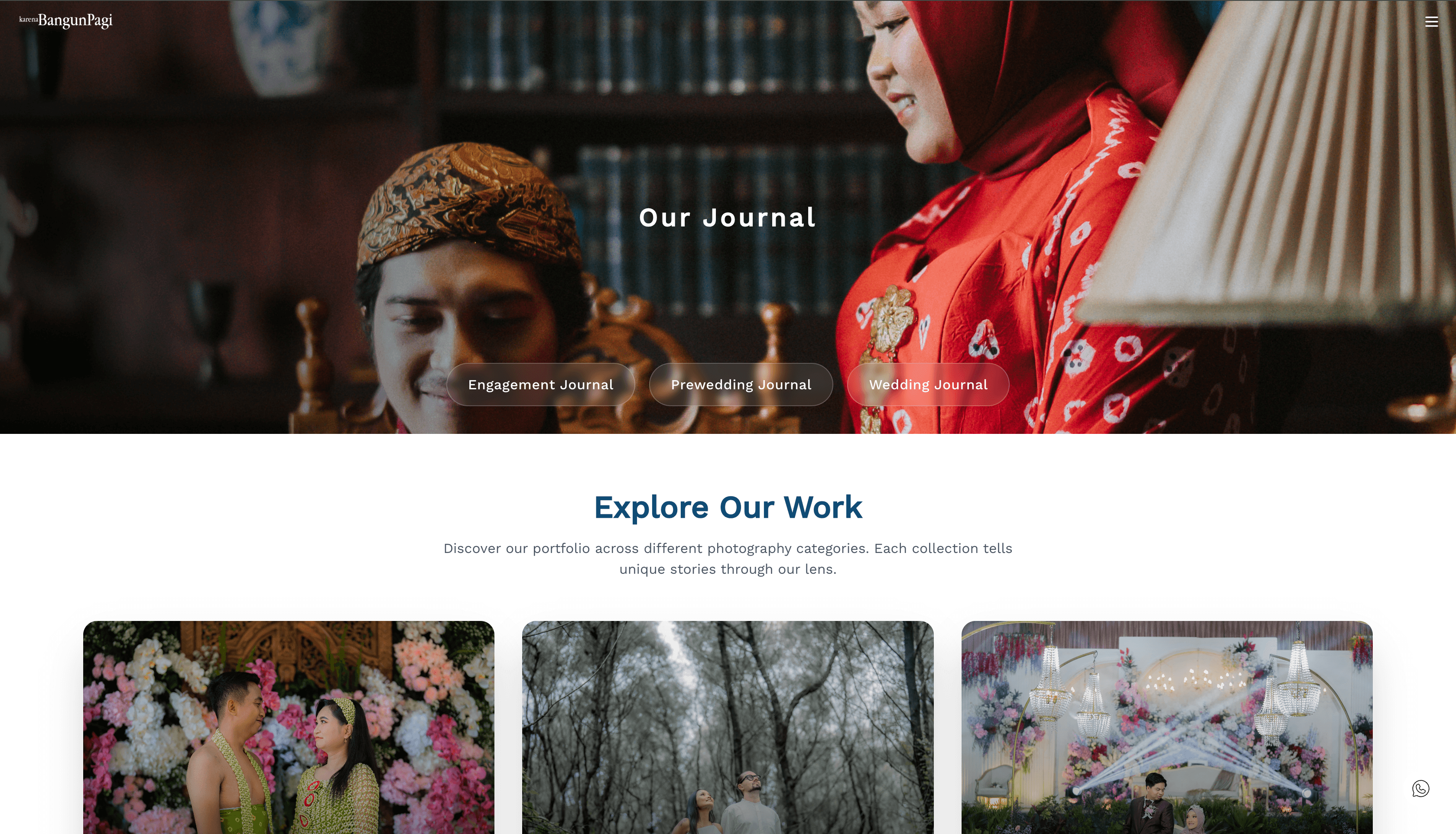 Karenabangunpagi — Coffee Brand Site
