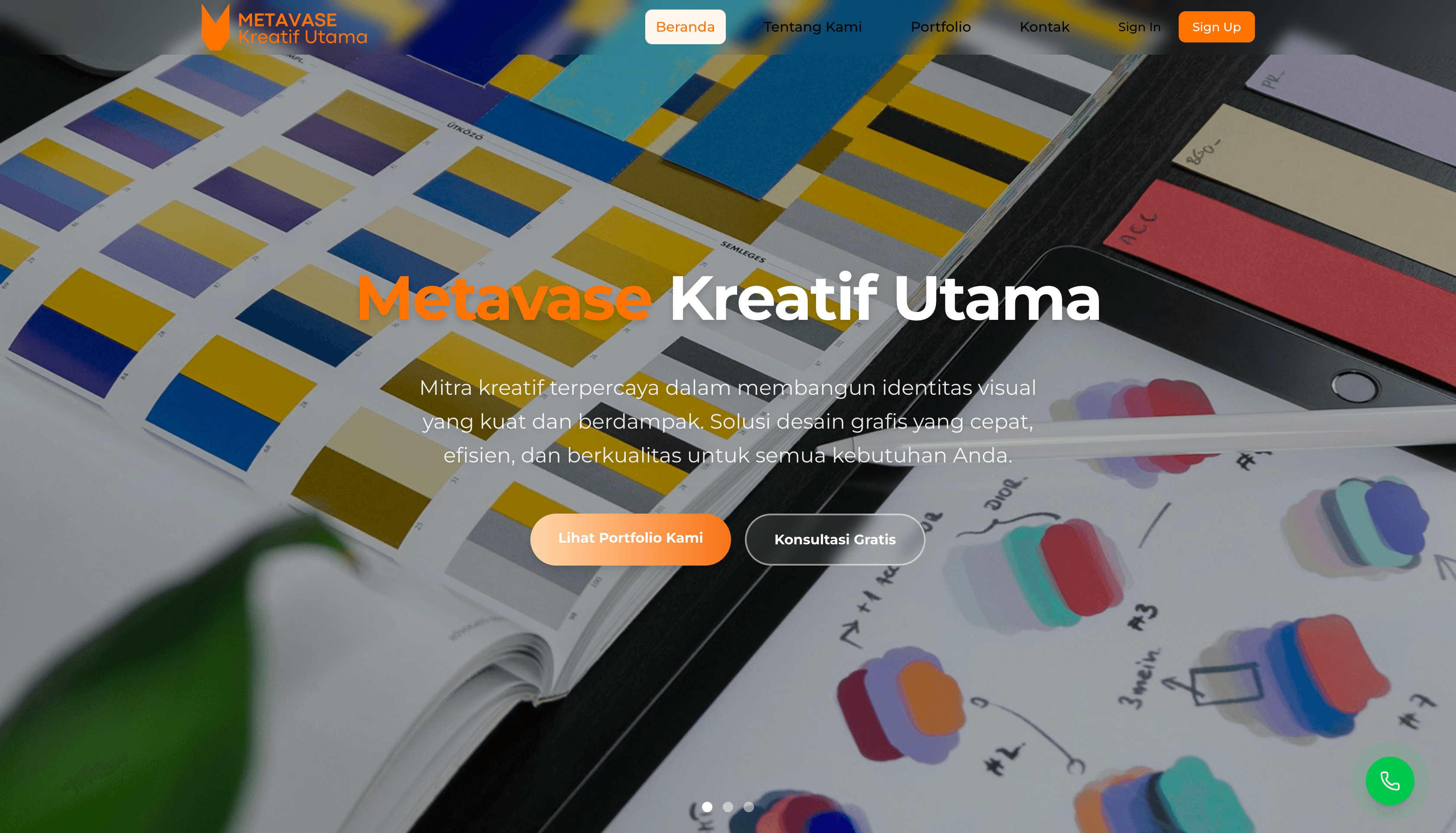 Metavase — Digital Agency Site
