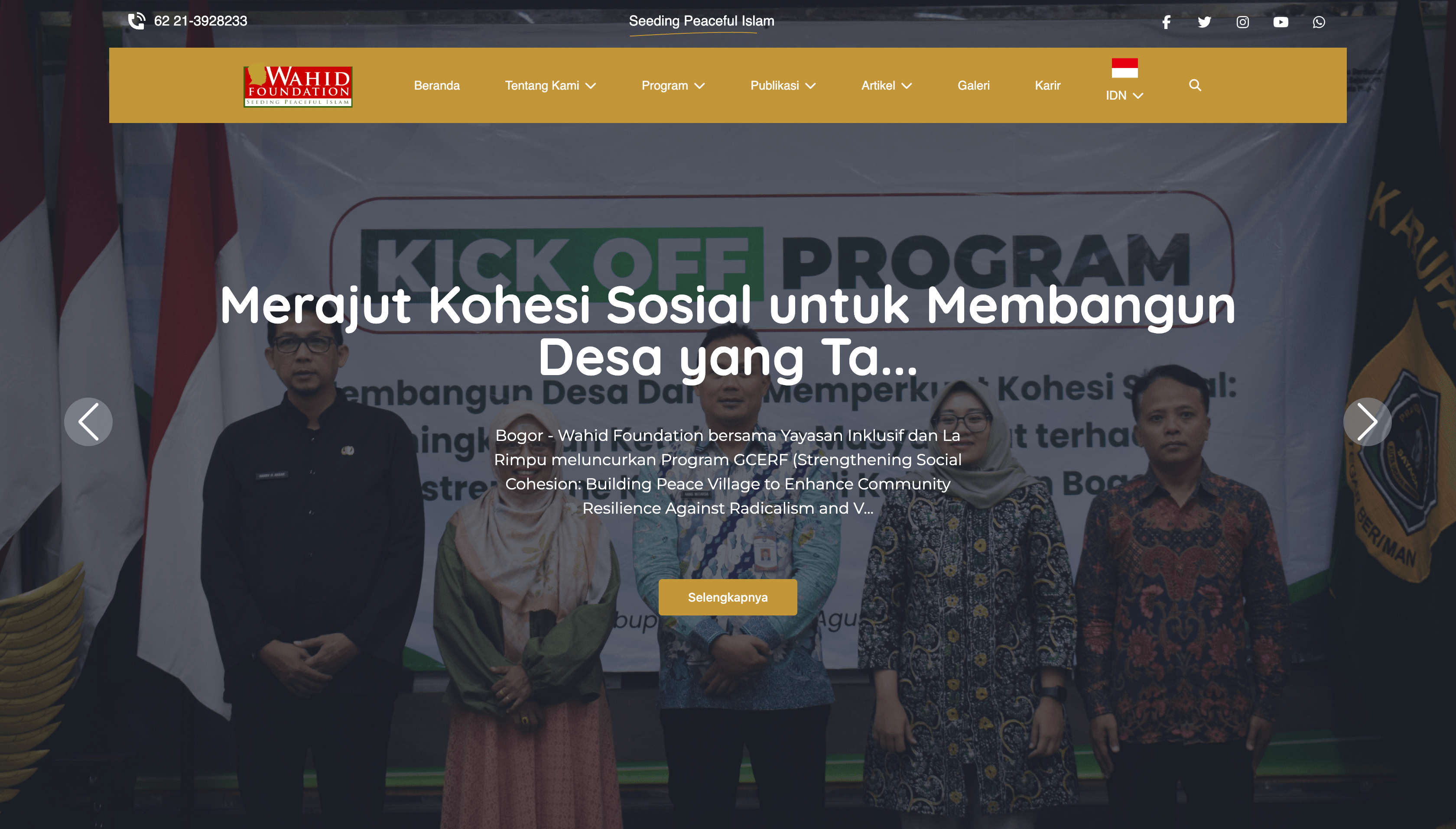 Wahid Foundation — Nonprofit Profile